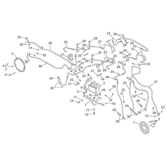 Bild von Brake Line, PCV, Rear Caliper