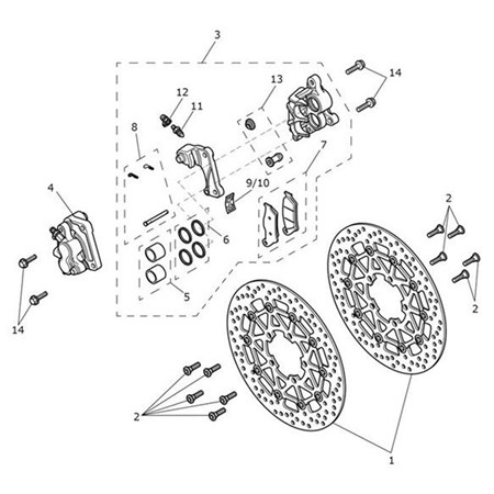 Bild von Brake Pad Set