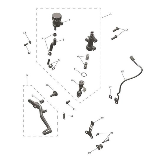 Bild von Brake Pedal Assembly