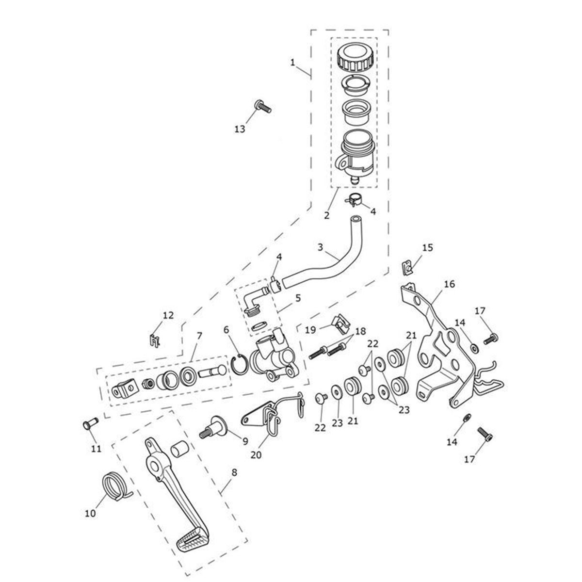 Bild von Brake Pedal Assembly