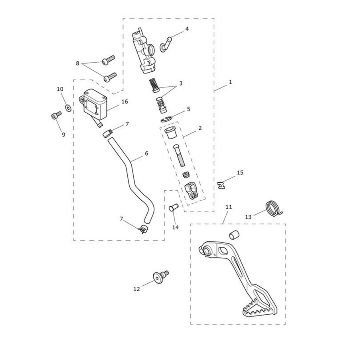 Bild von Brake Pedal Assembly
