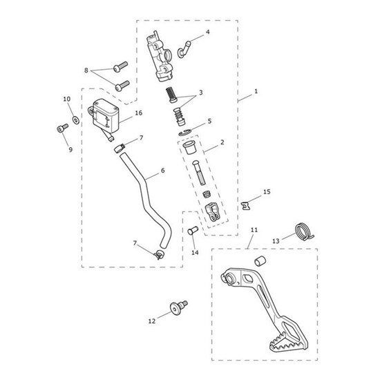 Bild von Brake Pedal Assembly
