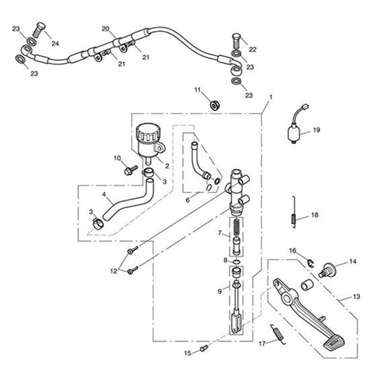 Bild von Brake Pedal Assembly