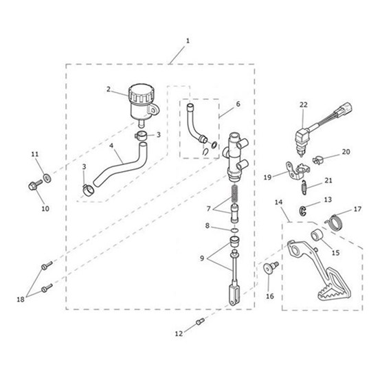 Bild von Brake Pedal Assy