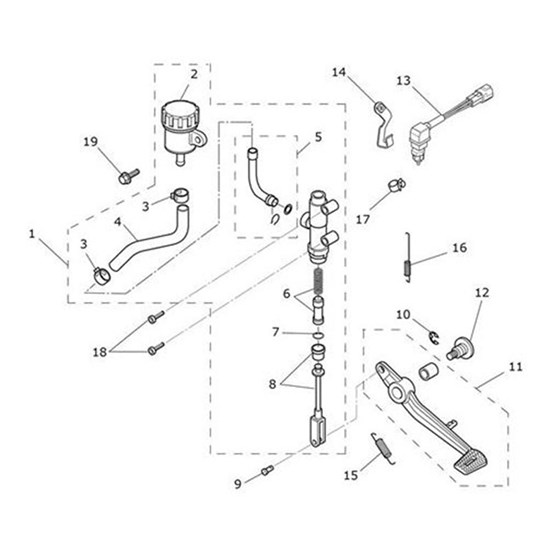 Bild von Brake Pedal Assy