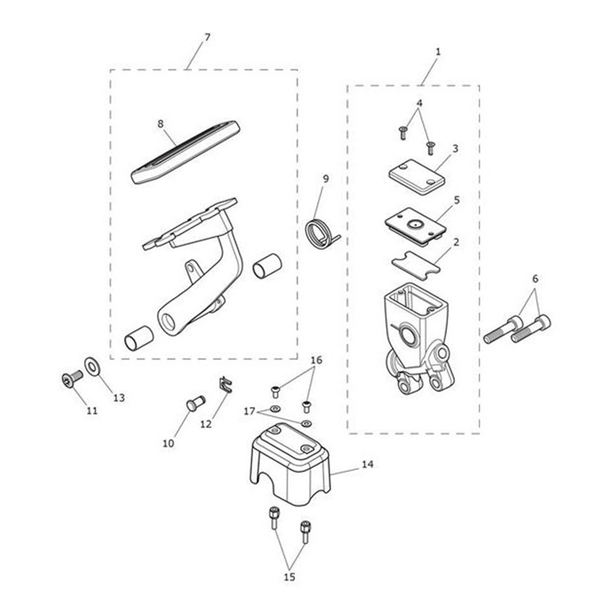 Bild von Brake Pedal Assy