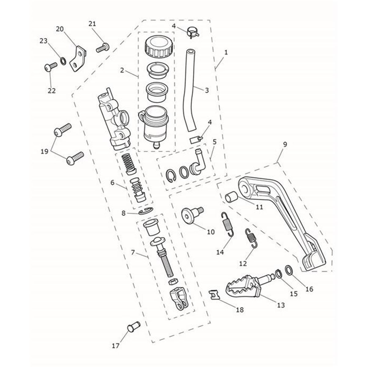 Bild von Brake Pedal Assy