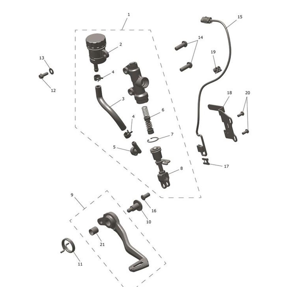 Bild von Brake Pedal Assy