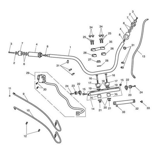 Bild von Bush, Handlebar Yoke