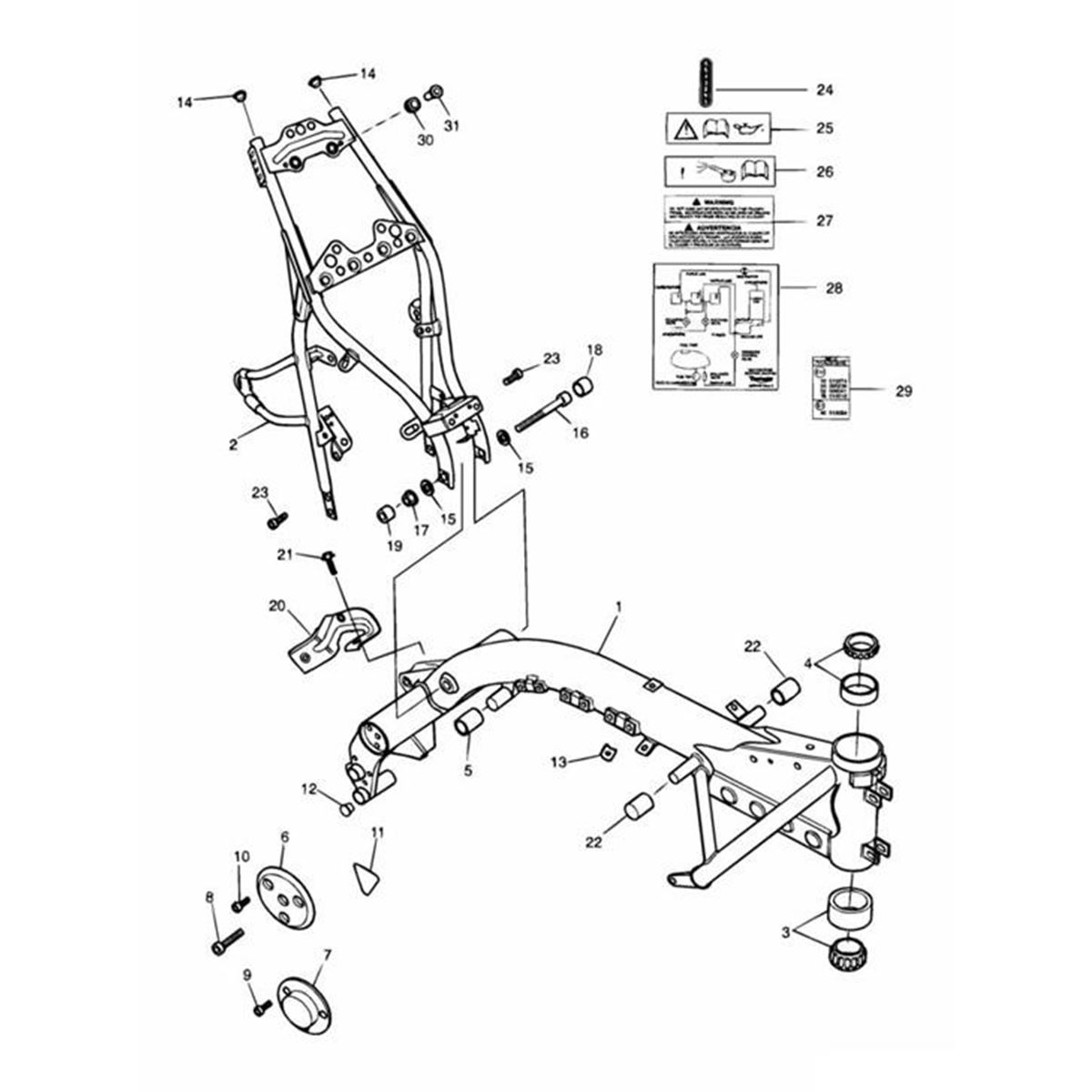 Bild von Bush, Tank Mount