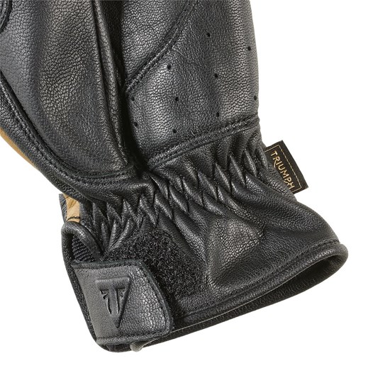 Bild von CHECKERBOARD GLOVE - BLACK / RED / BONE / GOLD