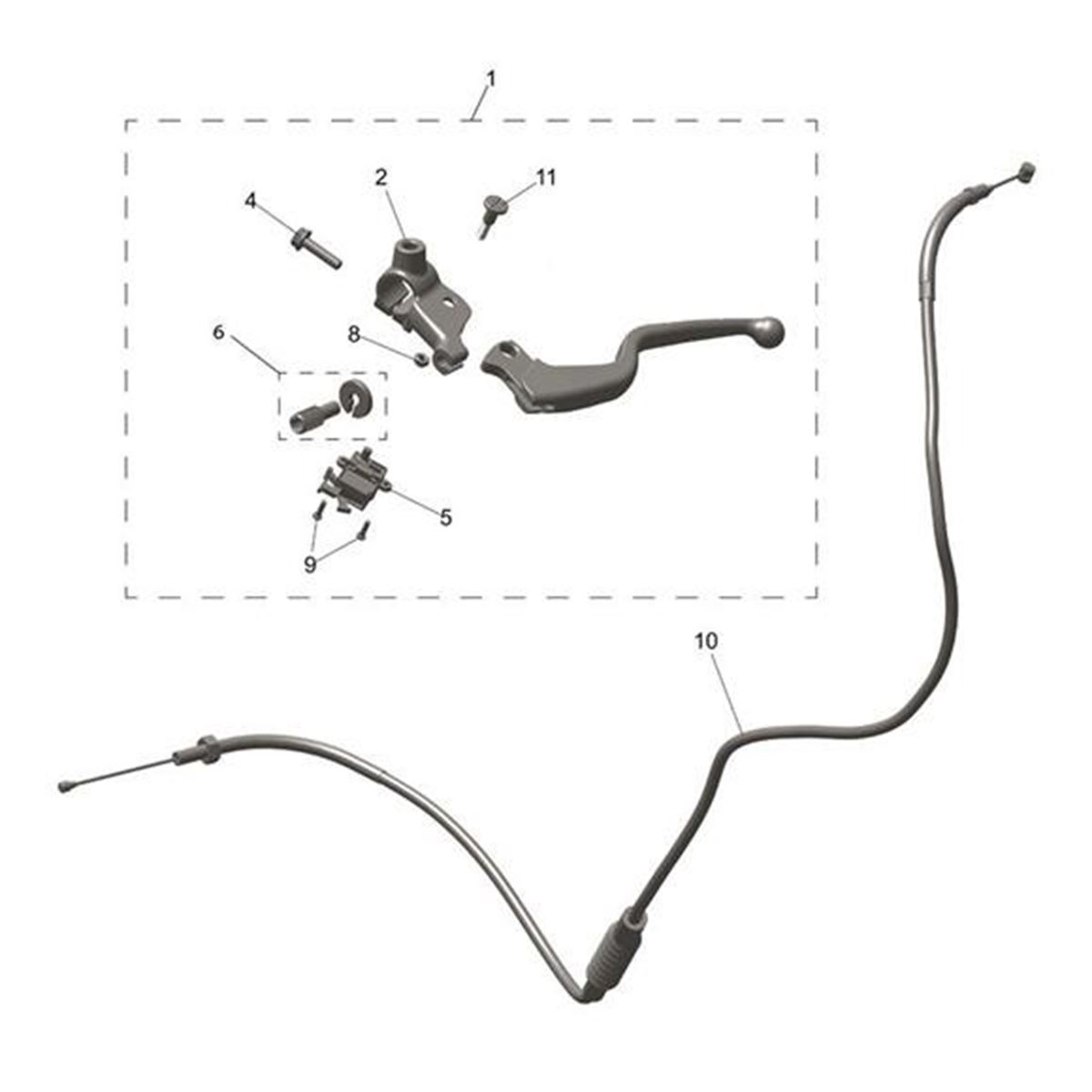 Bild von Cable Adjuster Kit, CT 100