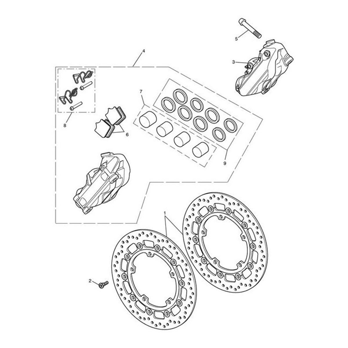 Bild von Caliper, Brake, RH