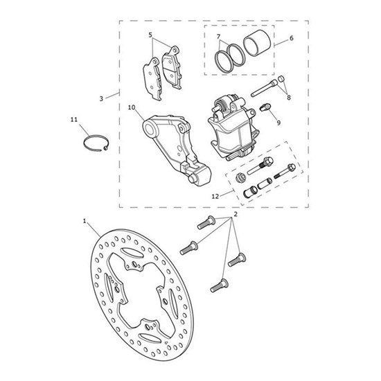 Bild von Caliper Assembly