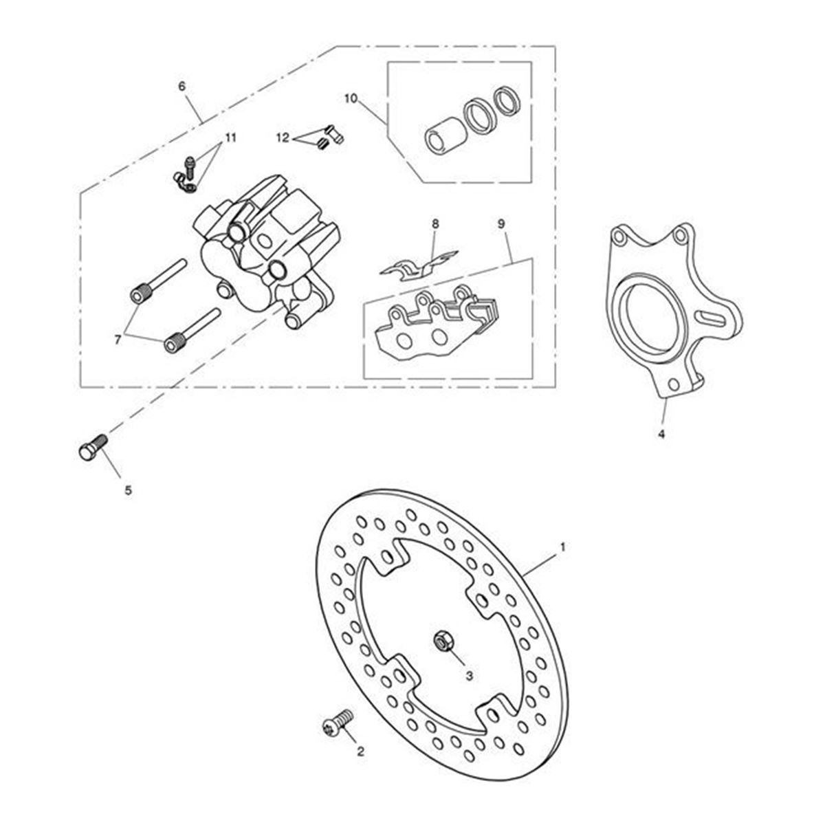 Bild von Caliper Carrier
