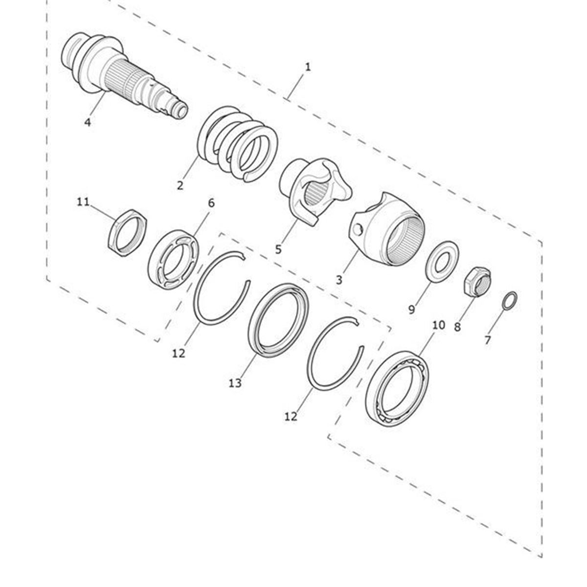 Bild von Cam, Damper, Splined