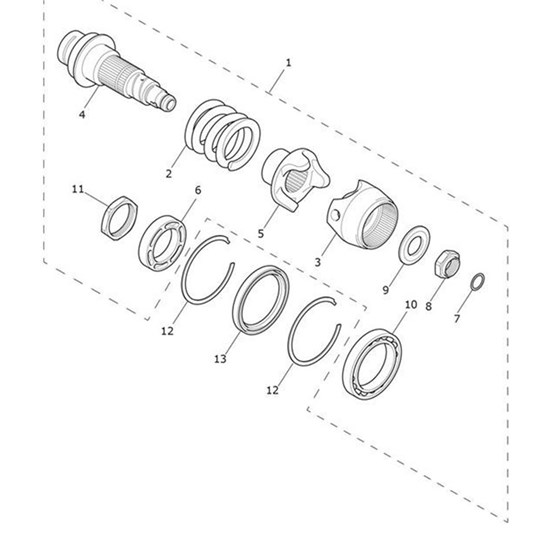 Bild von Cam, Damper, Splined