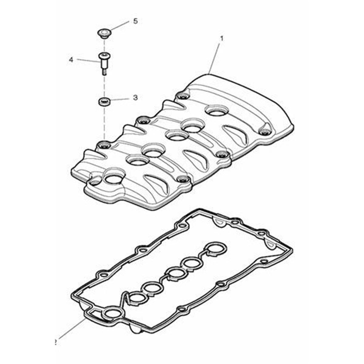 Bild von Cam Cover, Chromed