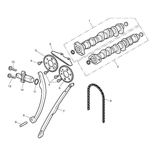 Bild von Camchain Tensioner Blade