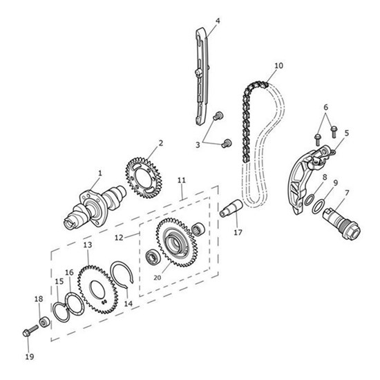 Bild von Camshaft, Machined