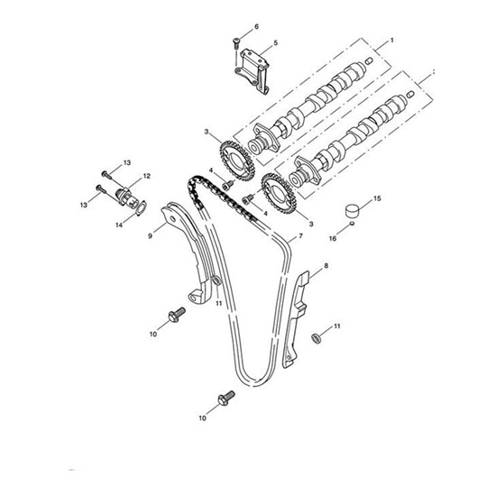 Bild von Camshaft Assy, Inlet