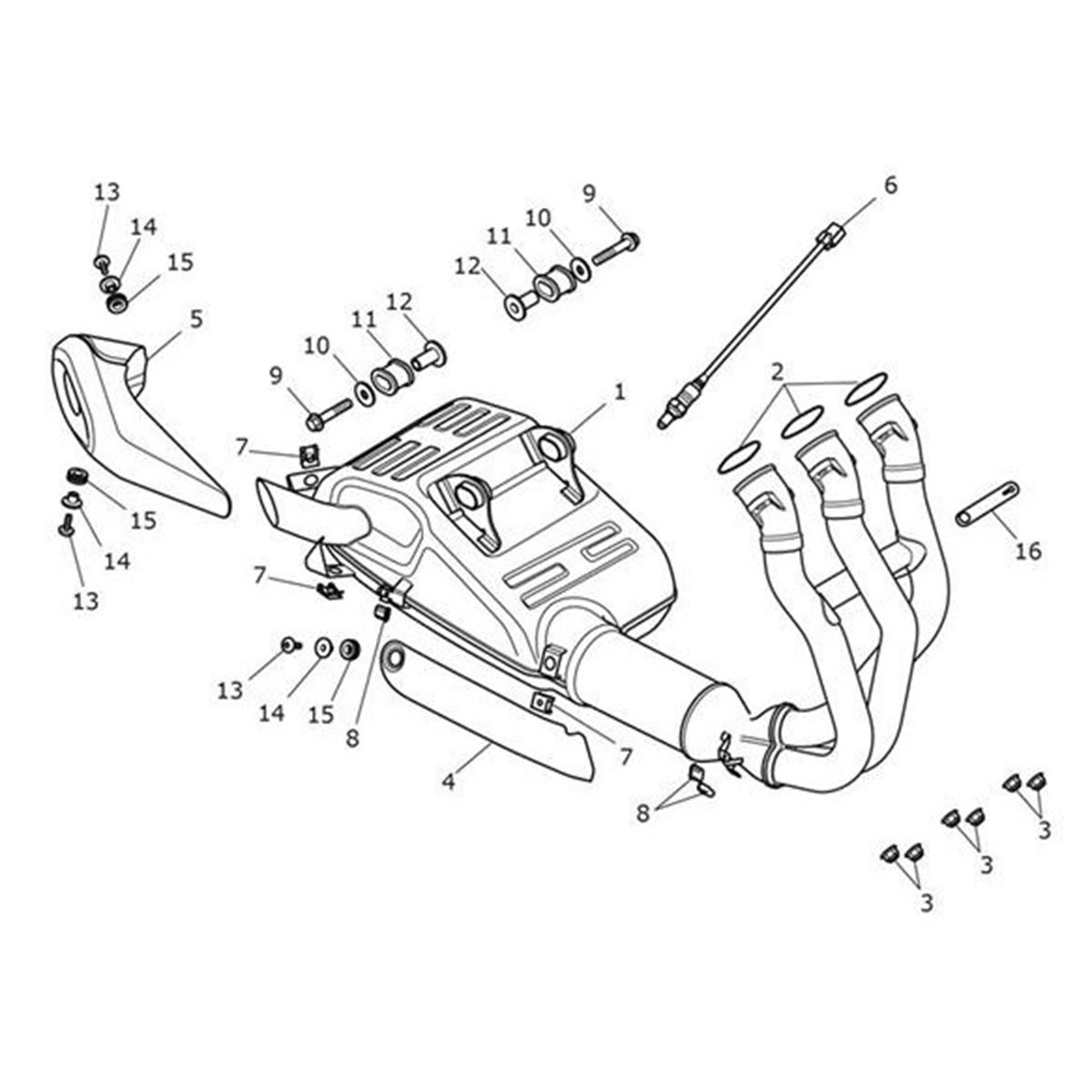Bild von Catalyst Heatshield Cover
