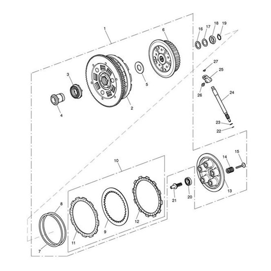 Bild von Centre, Clutch