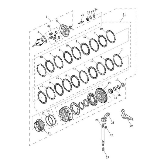 Bild von Centre, Clutch