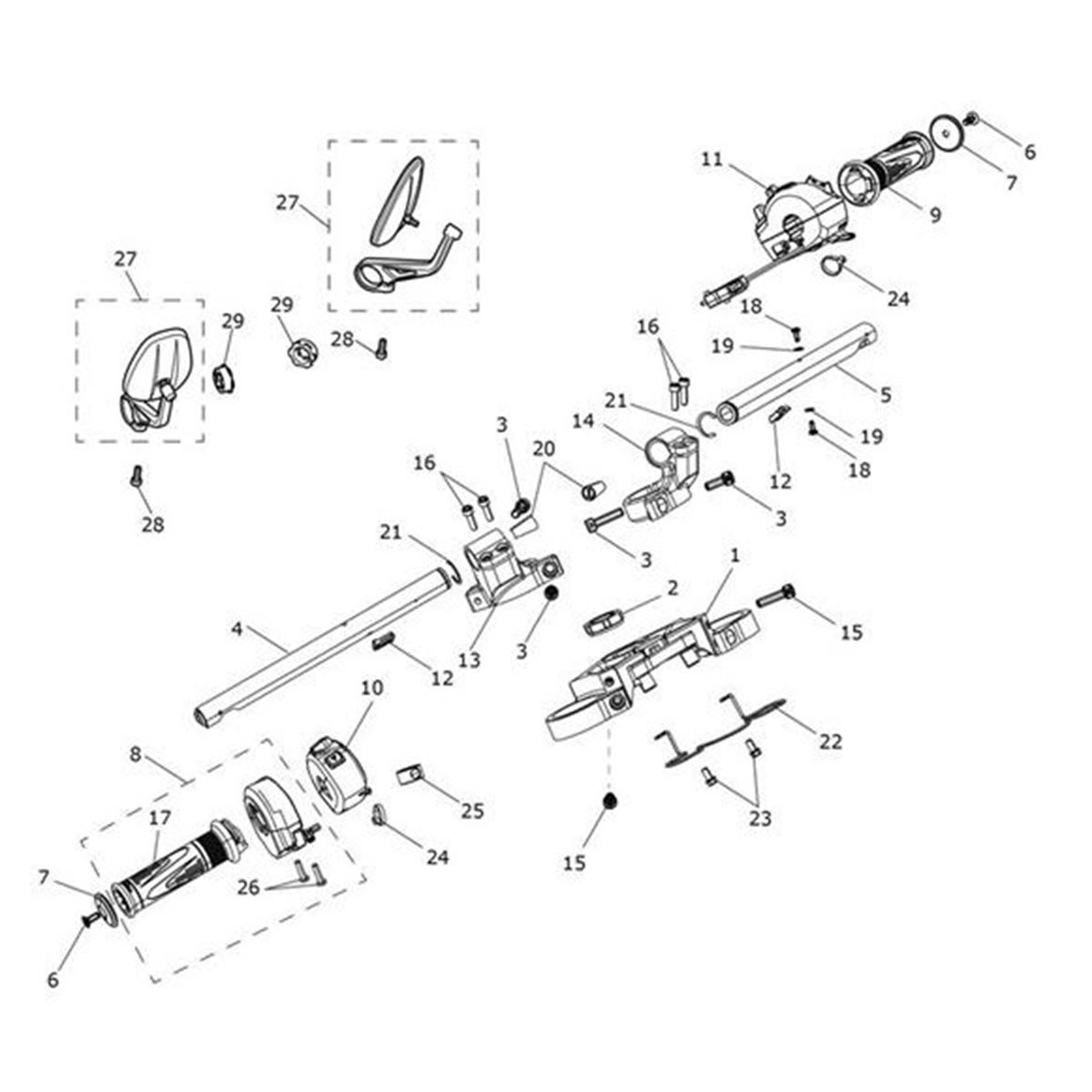 Bild von Clamp, Handlebar, LHS