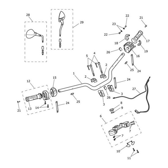 Bild von Clamp, Handlebar, Lower