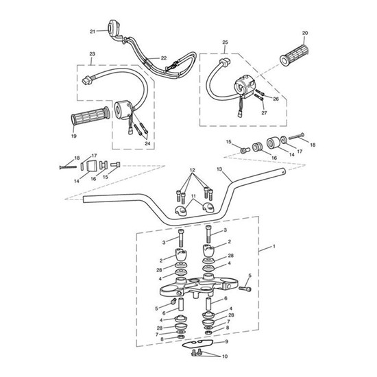 Bild von Clamp, Handlebar, Upper