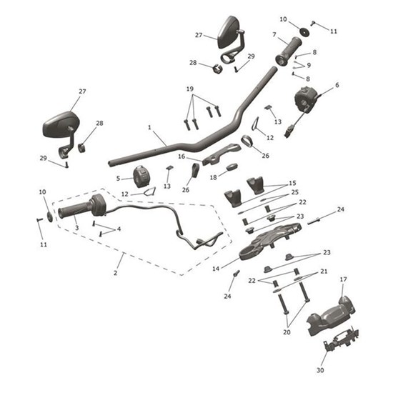 Bild von Clamp, Handlebar