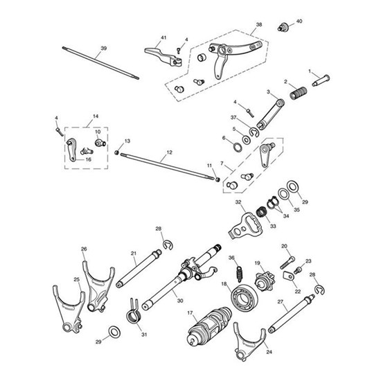 Bild von Clamp Assy, Gearchange