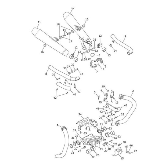 Bild von Clip, Exhaust Cover