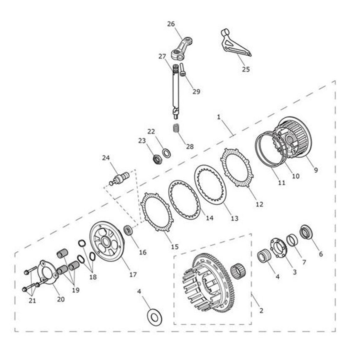 Bild von Clutch Assy, Grade B