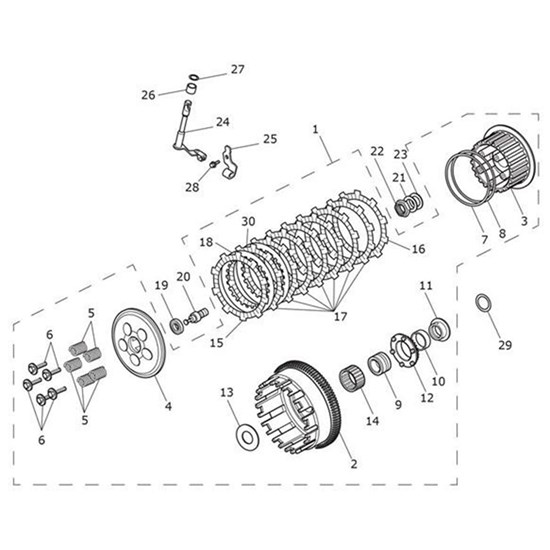 Bild von Clutch Assy, Spares