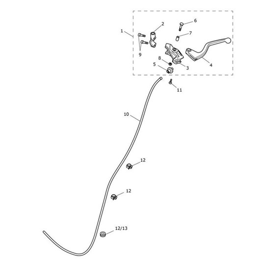 Bild von Clutch Lever Assembly