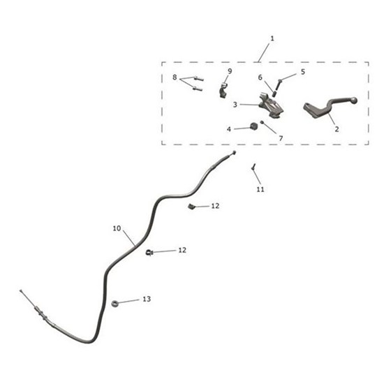 Bild von Clutch Lever Assembly