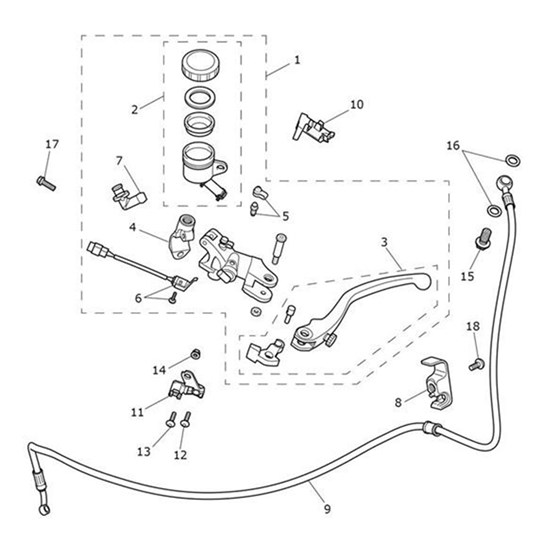 Bild von Clutch Master Cylinder Assy