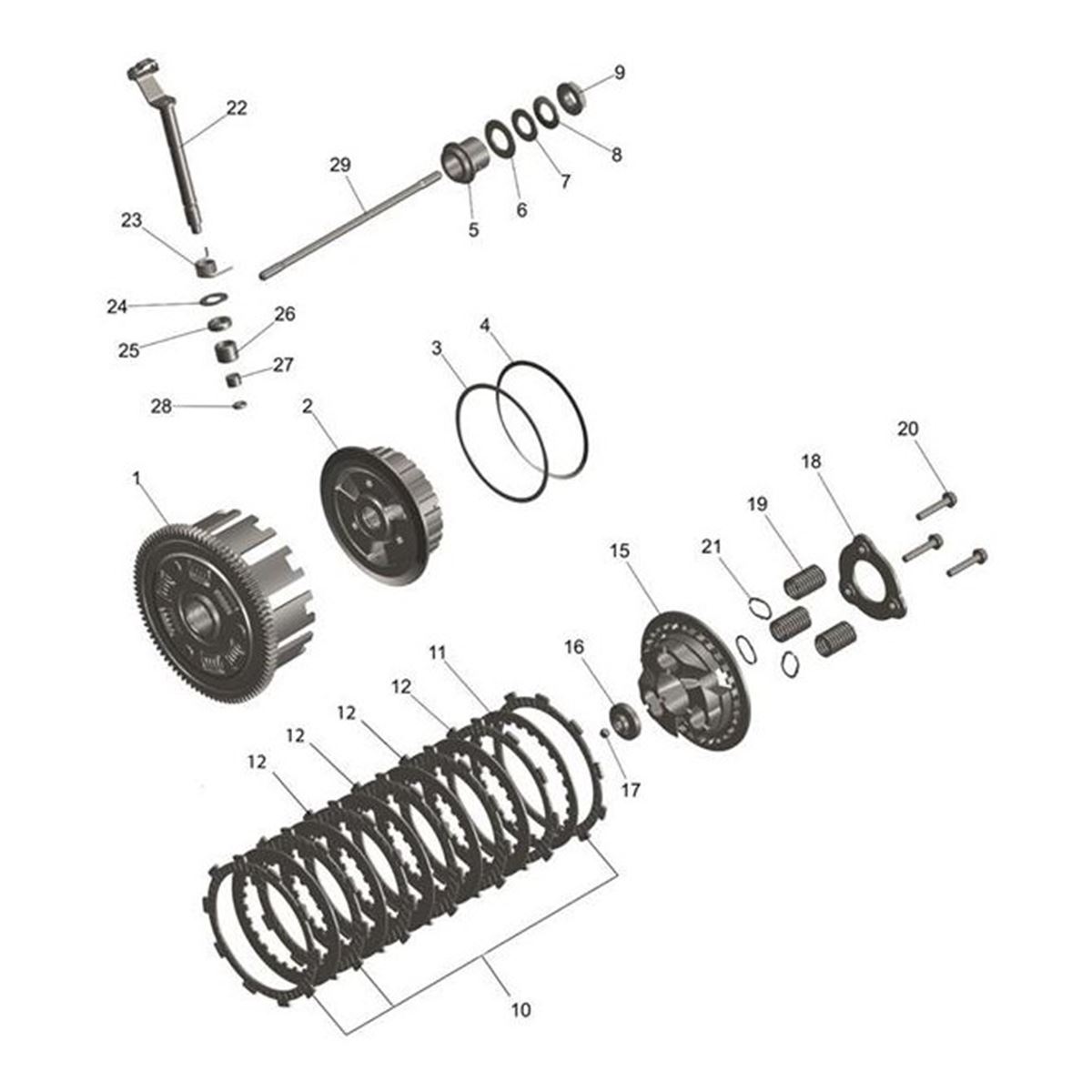 Bild von Clutch Plate B