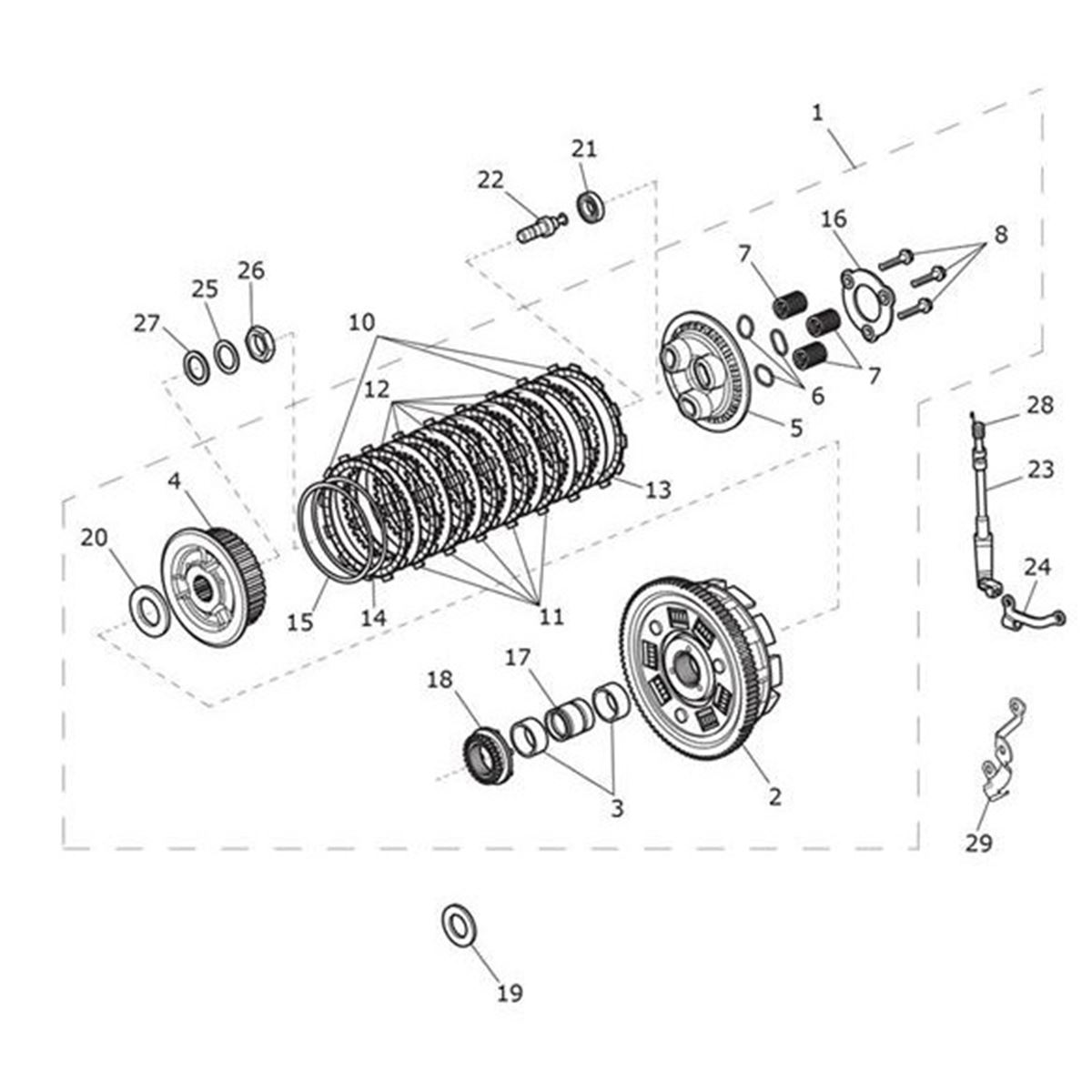 Picture of Clutch Spring, 1200
