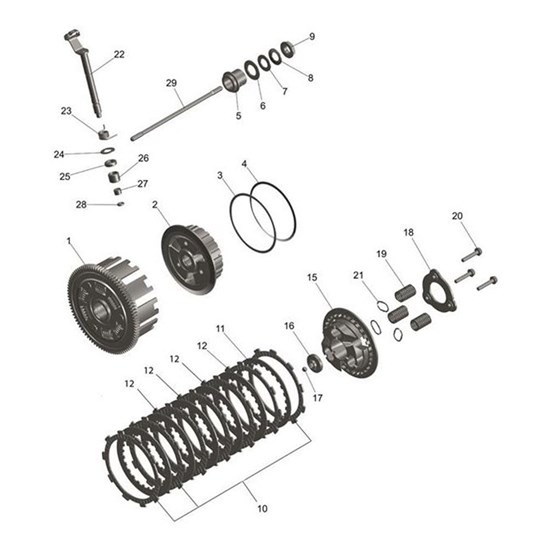 Bild von Clutch Washer