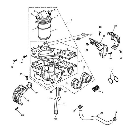 Bild von Cover, Airbox, LH, Pltd