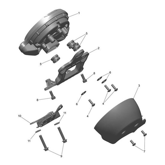 Bild von Cover, Instrument, Rear, Mldg