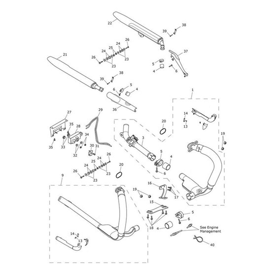 Bild von Cover, Link Pipes, LH, Oval