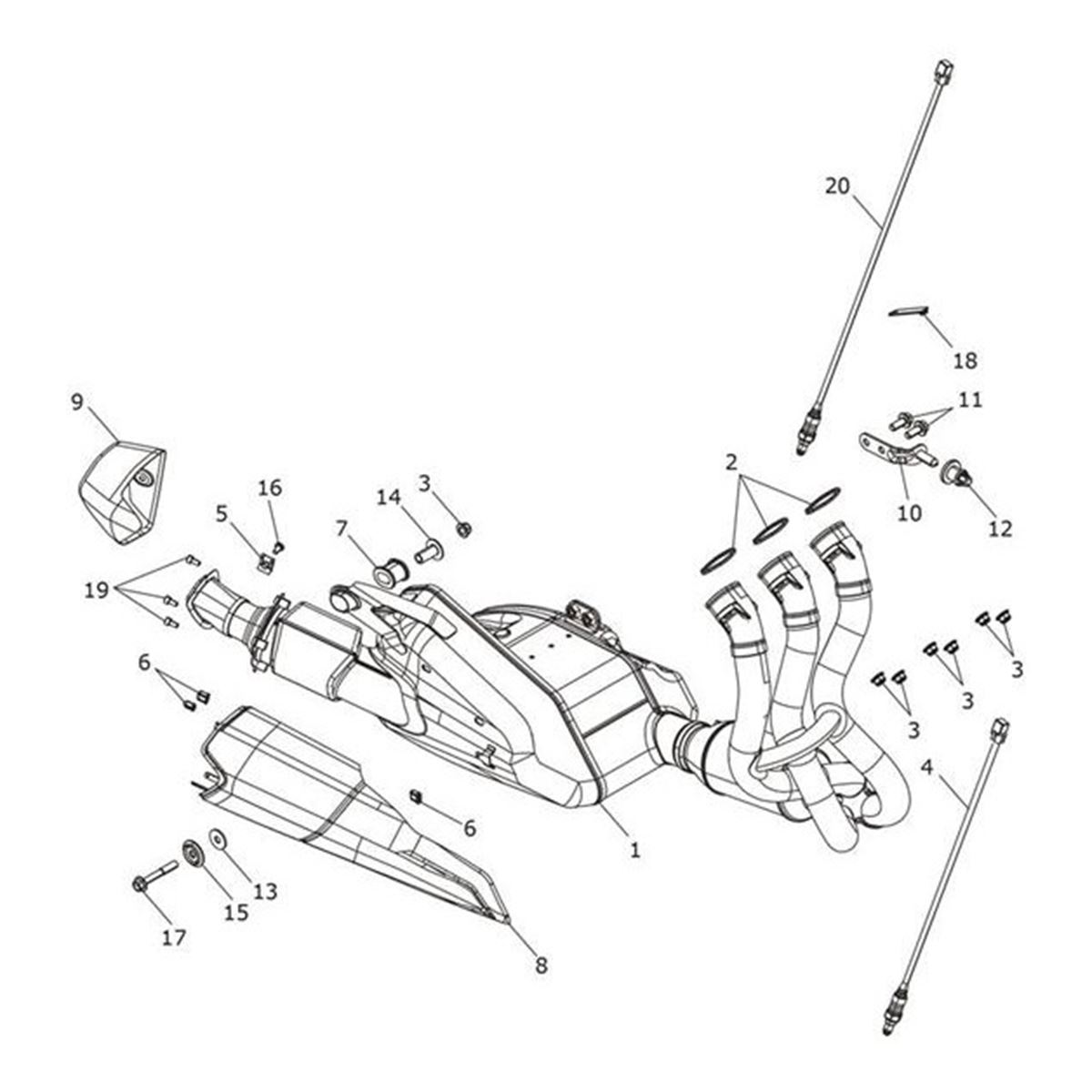 Bild von Cover, RHS, Long, Assy, RX