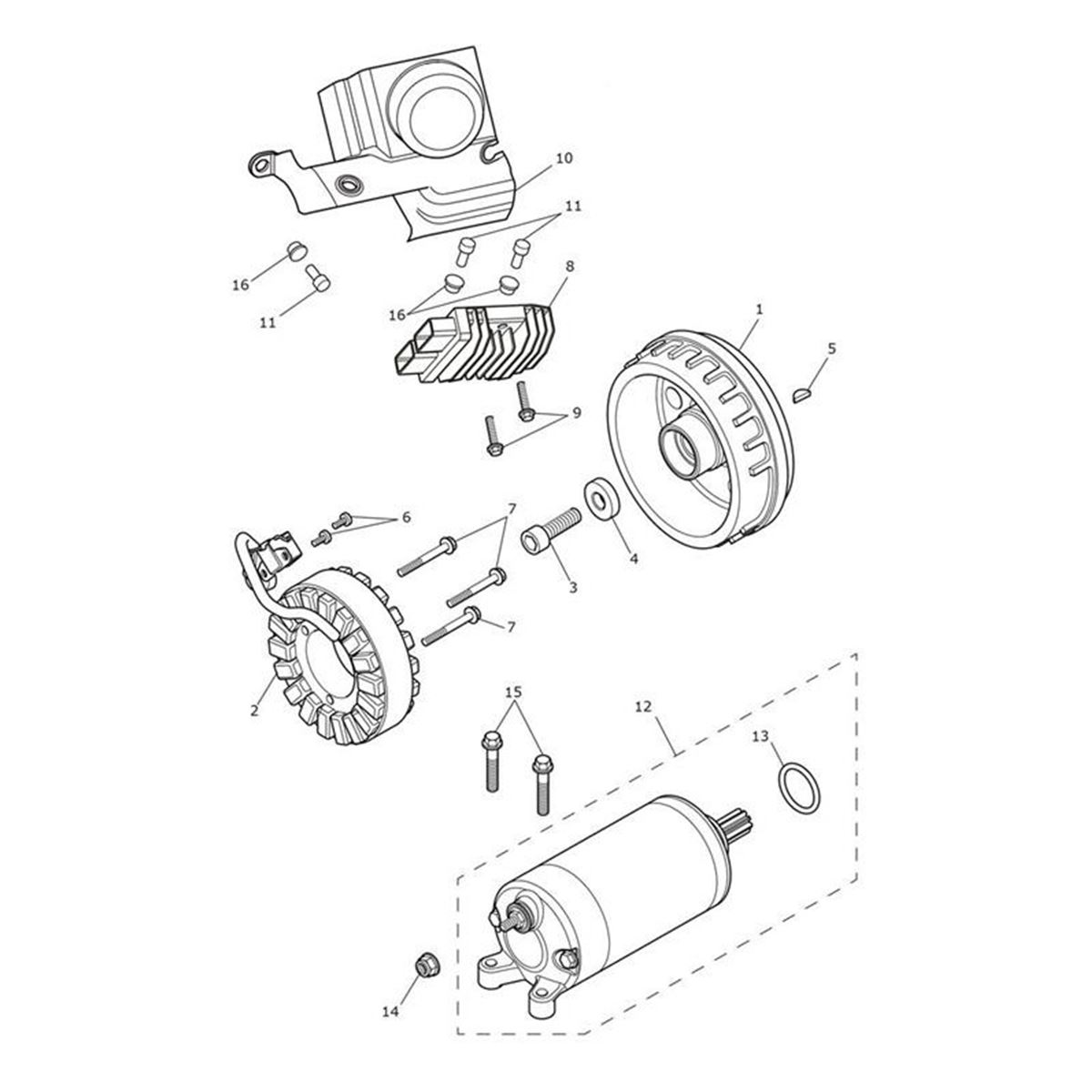Bild von Cover ABS & Regulator Rectifier
