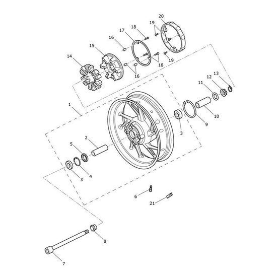 Bild von Cush Drive Plate