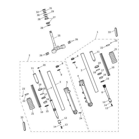 Bild von Cylinder, Fork, Comp, LH