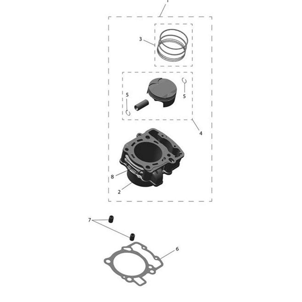 Bild von Cylinder Block with Decal